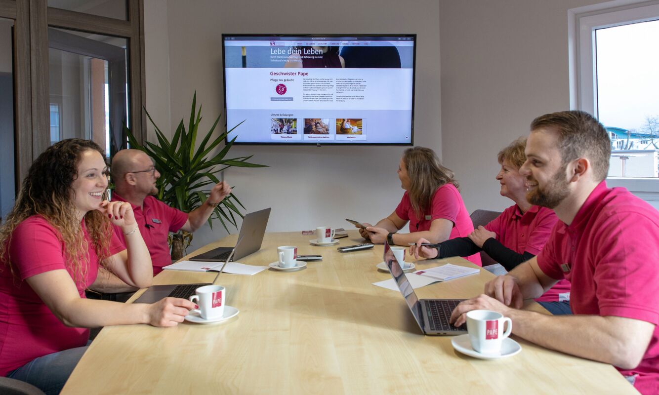 Geschwister Pape Jobs des Pflegedienstes Brandenburg