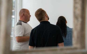 Eilyn & Robert Pape bei der Baubesichtigung in der Flakowski Residenz