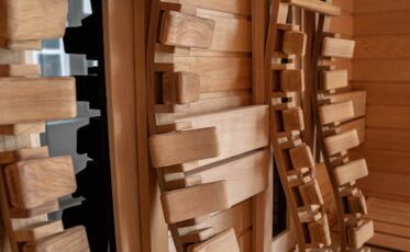 Infrarot-Zone der Sauna in der Flakowski Residenz