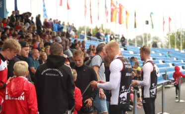 Gespanntes Publikum bei den Deutschen Kanumeisterschaften