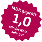 Auszeichnung Medizinischen Dienst der Krankenversicherung Geschwister Pape Pflegedienst Brandenburg